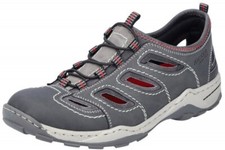 Rieker Herren Slipper Grau