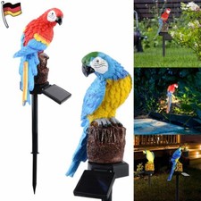 Solar LED Papagei Solarleuchte