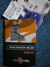 Salomon XWAVE Skischuhe Gr. 24 bis 24,5 Anatom. Schale Advances Chassis Technolo