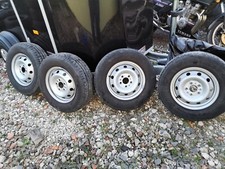 4x Fiat DUCATO JUMPER BOXTER  Kompletträder Reifen Stahlfelgen 215/70R15 C 109