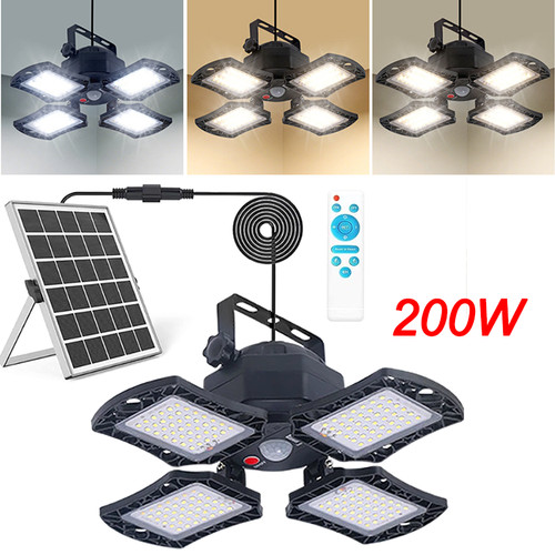 168led 200w solarleuchte - 168led,