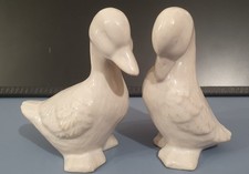 Keramik Set, Gänse Motiv