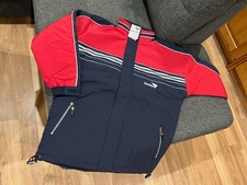 JAKO Stadionjacke Winterjacke Coachjacke 7125 Kinder Gr. 164 schwarz rot NEU