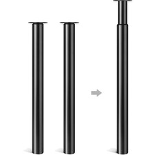 Metall Tischbeine Schwarz