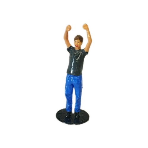 Figur mann jubelnd - mann,