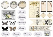 Ausschneidebogen-Bastelpapier-