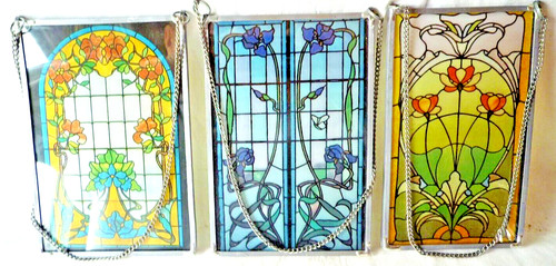 Fensterbild bleiverglasung - fensterbild,