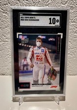 2021 Topps Now F1 Mick Schumacher #002 RC SGC 10