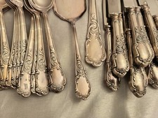 Silberbesteck Rokoko Solingen 12 Personen 72 Teile