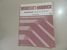 Ergänzungs Werkstatthandbuch