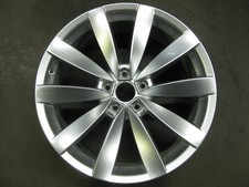 1x Alufelge 19 Zoll 8.0" 5x112 41ET Glanz Schwarz 1K8601025C VW Scirocco