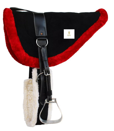English horse riding bareback - english,