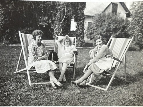 Foto drei frauen garten - foto,