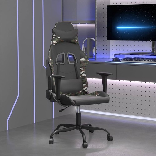 Vidaxl gaming stuhl - vidaxl, schwarz