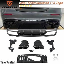 Heck Diffusor + Auspuffblende