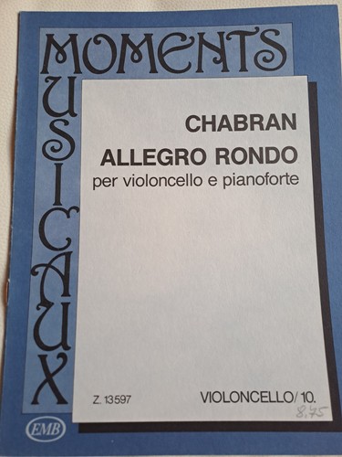 Noten cello chabran - noten,, cello,