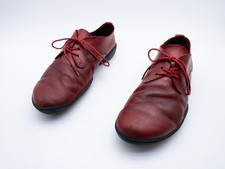 trippen Damen Freizeitschuh Halbschuh Schnürschuh Leder rot Gr43 EU Art 31150-40