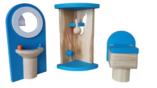 Puppenhaus möbel set holz - puppenhaus,