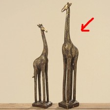 Große Giraffe Antikgold Höhe