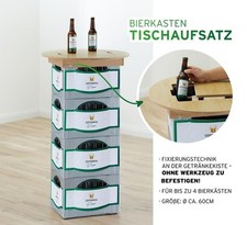 Bierkasten  Tischaufsatz