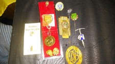 Sportabzeichen Hartgold + weitere Sportabzeichen u. Talbot Pin , alt u. selten !