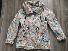 Jacke Übergang 36 Blumen Bunt