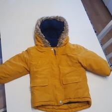 Warme Winterjacke Größe 86