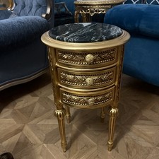 Barock Kommode Gold mit