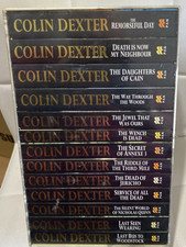 Colin Dexter The Complete Inspector Morse Collection 13 Book Box Set Complete.