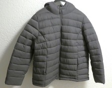 Leichte Damen-Steppjacke mit Kapuze, Gr.48, grau, neu