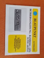 Blaupunkt BAMBERG QTS BETRIEBSANLEITUNG
