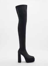 Plateau overknee stiefel gr - overknee,