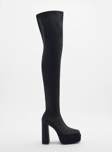 Plateau overknee stiefel gr - overknee,