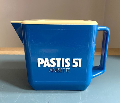 Vintage blaue kunststoff - blaue,