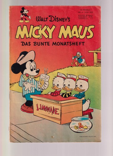 Micky maus jahrgang 1952 - maus,