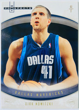 Dirk Nowitzki - Dallas Mavericks 2007-08 Fleer Hot Prospects #14
