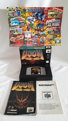 Doom nintendo modul - nintendo, pal