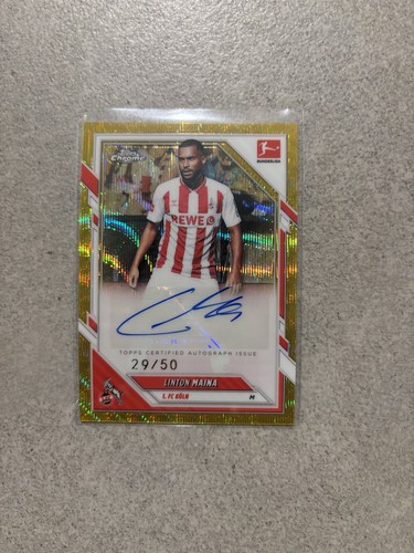 Maina auto topps chrome - maina,