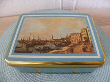 alte Blechdose "Mondamin-Vanillinzucker"+++Motiv Venedig+++aus den 1960igern