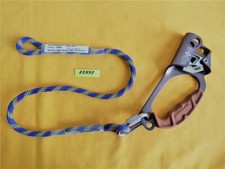 Skylotec Seilklemme rechts H-064-R  AD-10 + Sicherungsseil 0,8 m Handsteigklemme