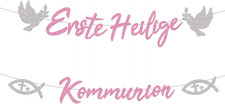 Kommunion Girlande Deko Banner