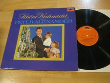 LP Peter Alexander Schöne Weihnacht  Stille Nacht Vinyl Polydor 249 039