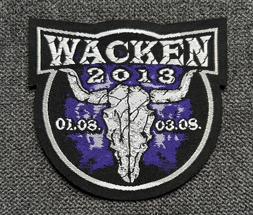 Wacken 2013 patch aufnäher - wacken,