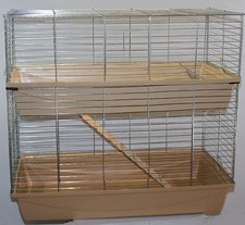 XXL 1m doppel Hasenkäfig