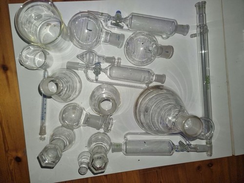 Laborglas konvolut - laborglas,
