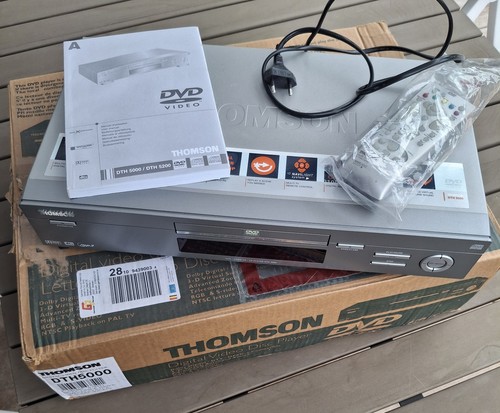 Thomson dvd player dth5000 - player,