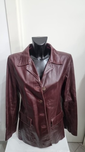 Jacke mantel frauen leder - mantel,