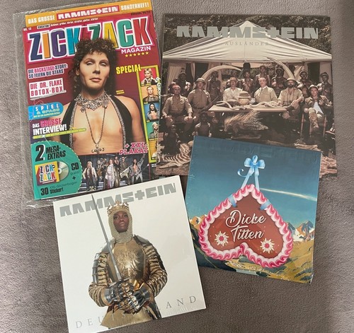 Rammstein vinyl 2x7 b - rammstein, z.b