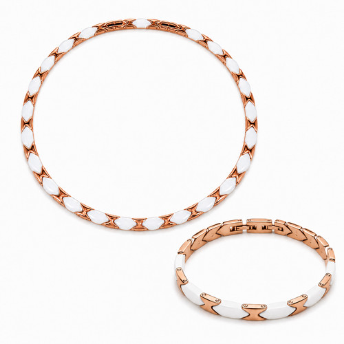 Collier halskette edelstahl - collier,