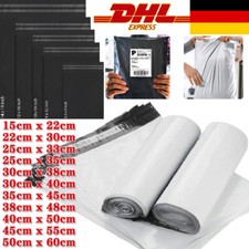 Folienversandtaschen Versandbeutel Versandtüten Verpackung Verschiedene Größen 